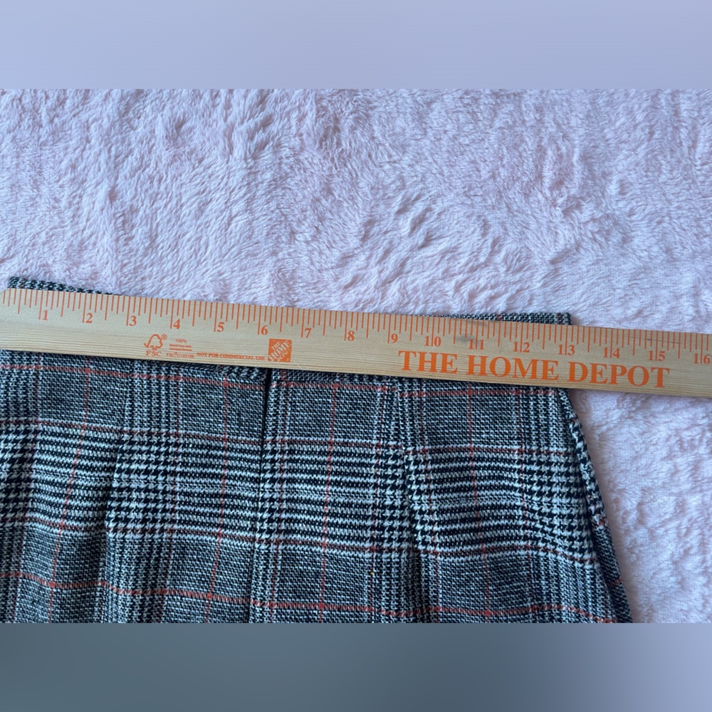 Vintage Plaid Skirt - Picture 2 of 7